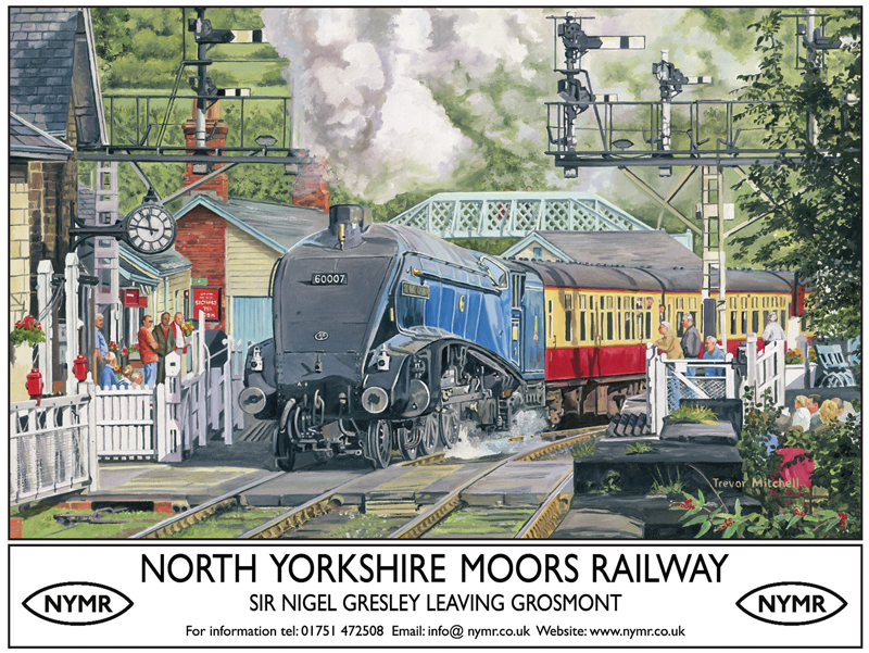 North Yorkshire Moors Railway Metal Sign