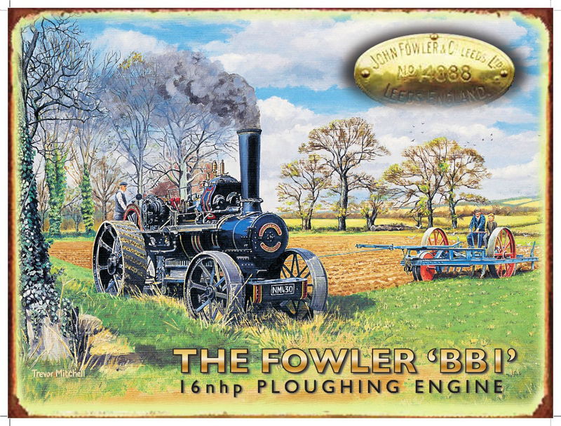The Fowler ' BBI' Metal Sign
