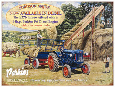 Fordson Major Metal Sign