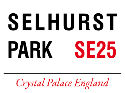 Selhurst Park Metal Sign