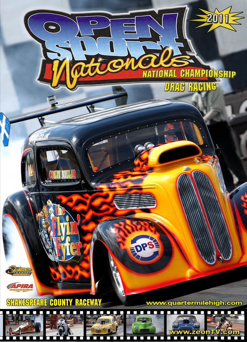 Open Sport Nationals Drag Racing 2011 DVD
