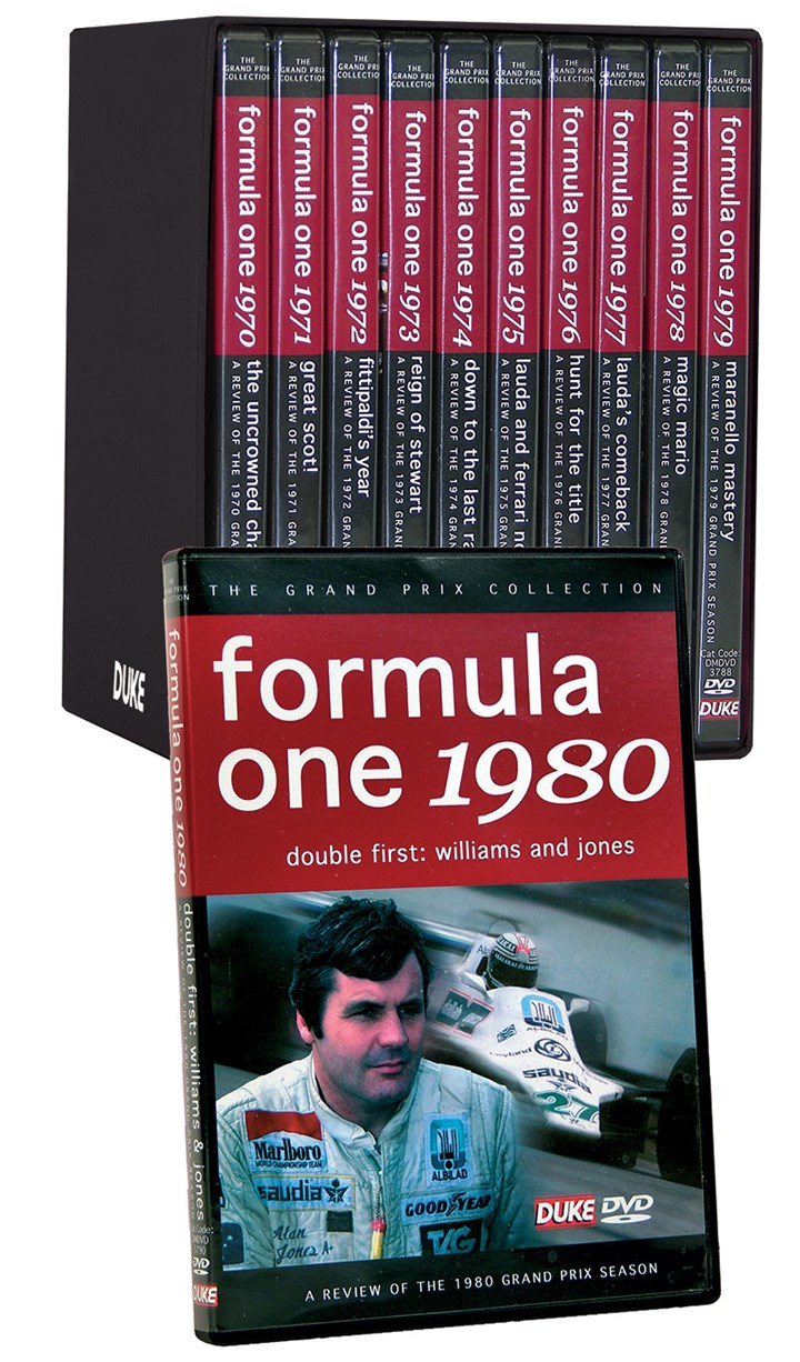 F1 1970-80 DVD SET OFFER