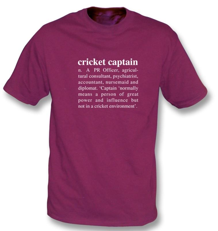 Punk Cricket Captain T-Shirt