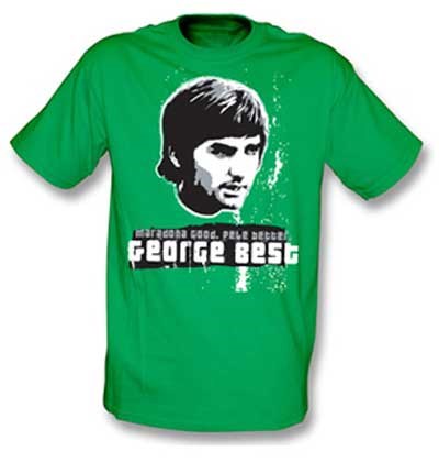 George Best Green t-shirt