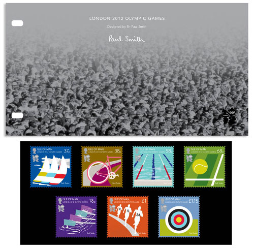 2012 Olympic Games IOM Post Office Presentation Pack Set