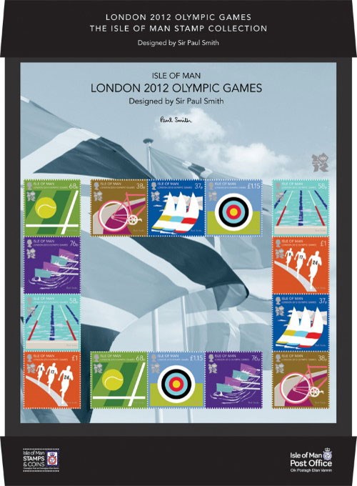 2012 Olympic Games IOM Post Office Souvenir Sheetlet