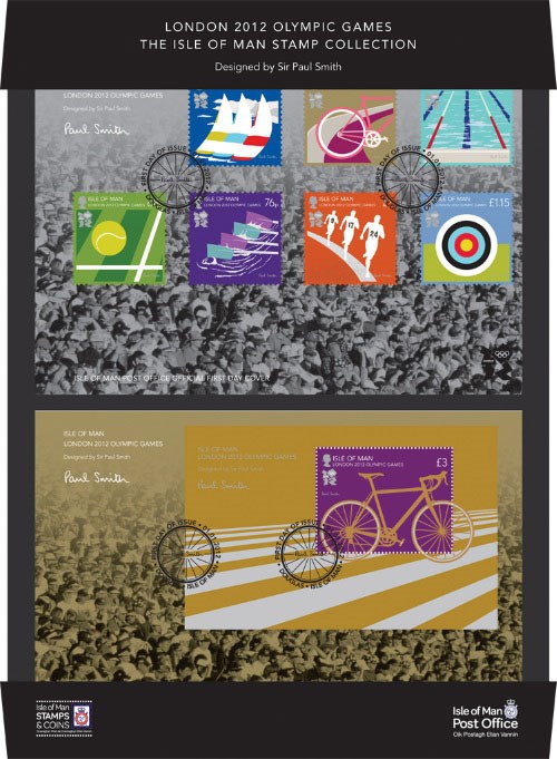 2012 Olympic Games IOM Post Office First Day Cover Set