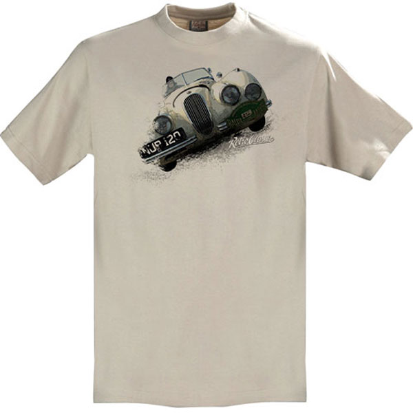 Gritty Marques Jaguar XK120 T-Shirt Sand