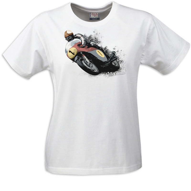 Gritty Marques Yamaha Ladies T-Shirt White