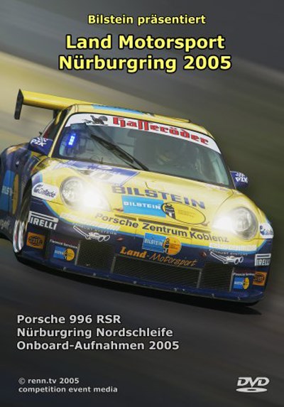 In Car Nurburgring Land Motorsport 996 RSR DVD