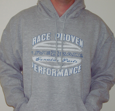 Live2Race Race Proven Hoodie Grey