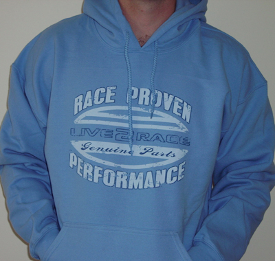 Live2Race Race Proven Hoodie Ice Blue