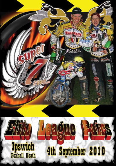 Super 7even Speedway Series 2010 Elite League Pairs IPSWICH DVD