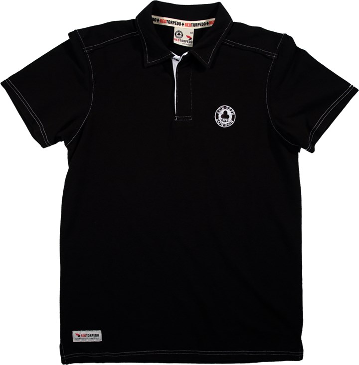 Ace Cafe Renegade Polo Black - click to enlarge