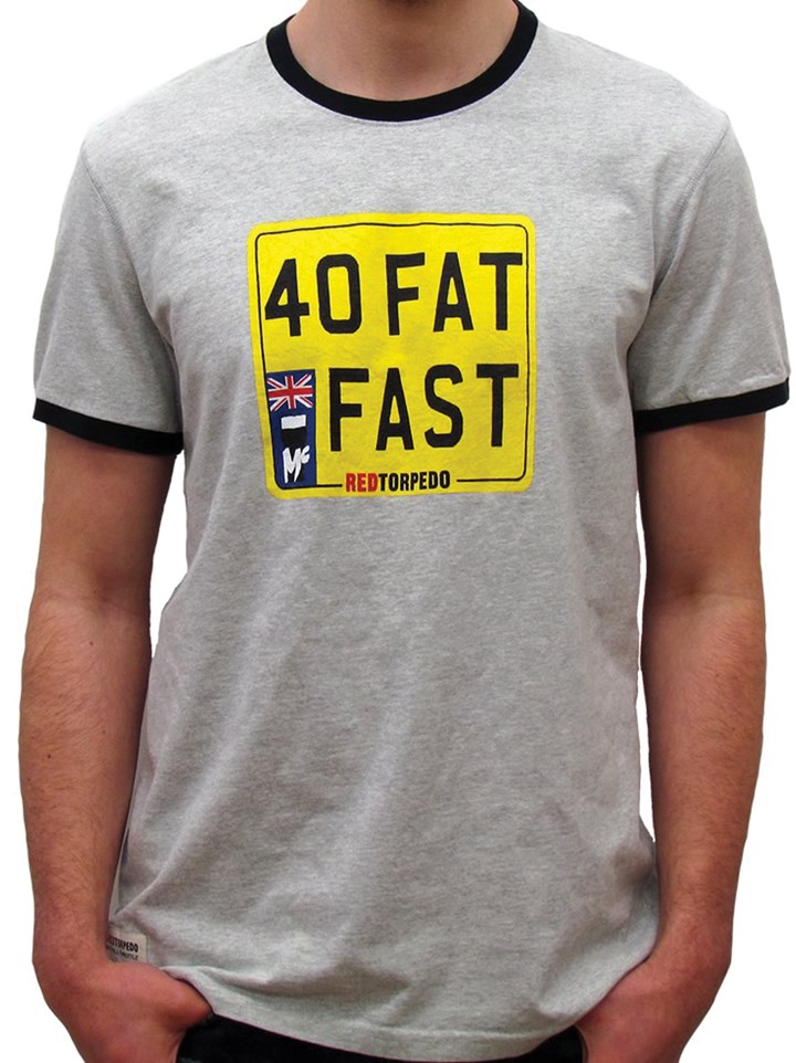 Primo 40 and Fast T-Shirt Grey - click to enlarge