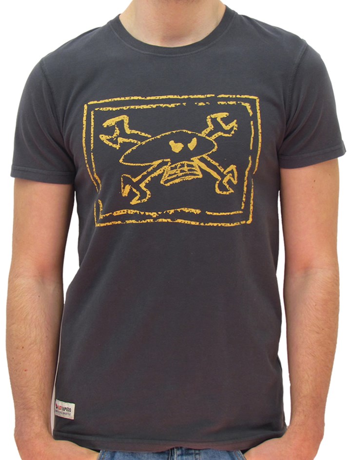 Primo Chalkskull T-Shirt Graphite - click to enlarge