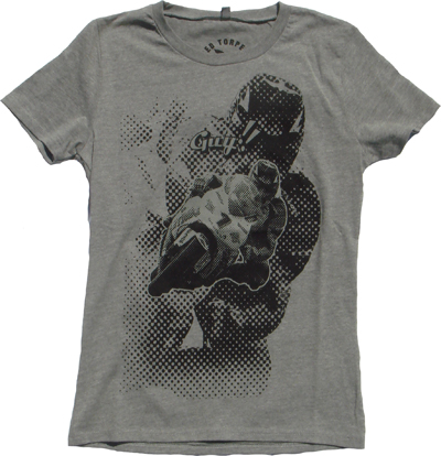 3 Bikes (Ladies) Light Grey Marl GM T Shirt 