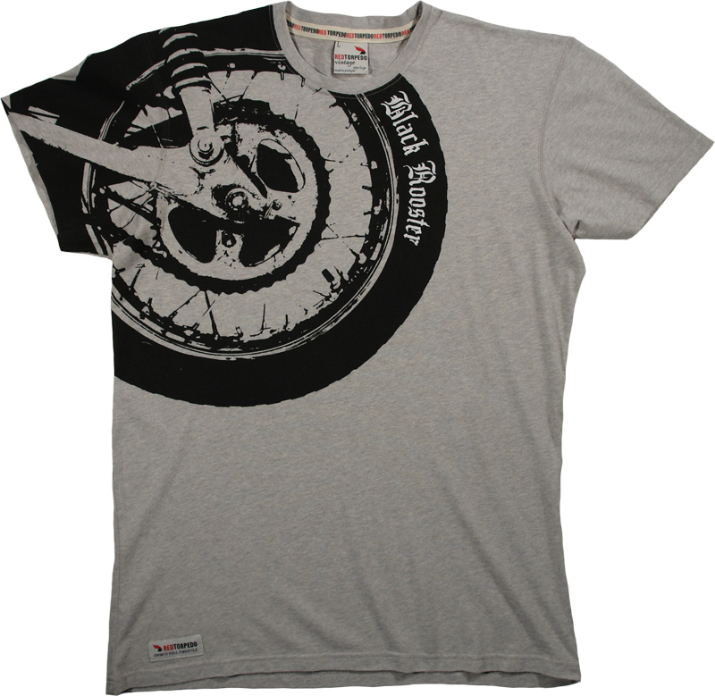 Primo Retro Burnin Rubber T Shirt Grey