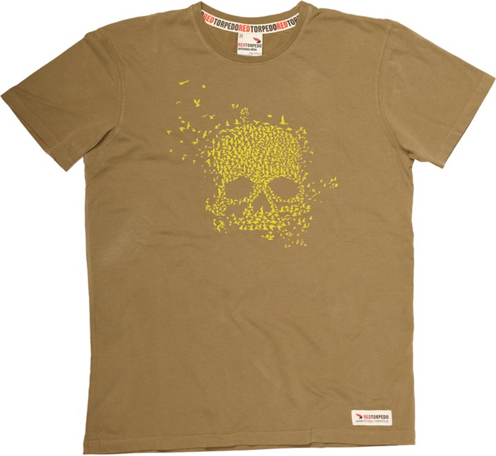 Primo Classic Mean Bird T-Shirt Khaki - click to enlarge