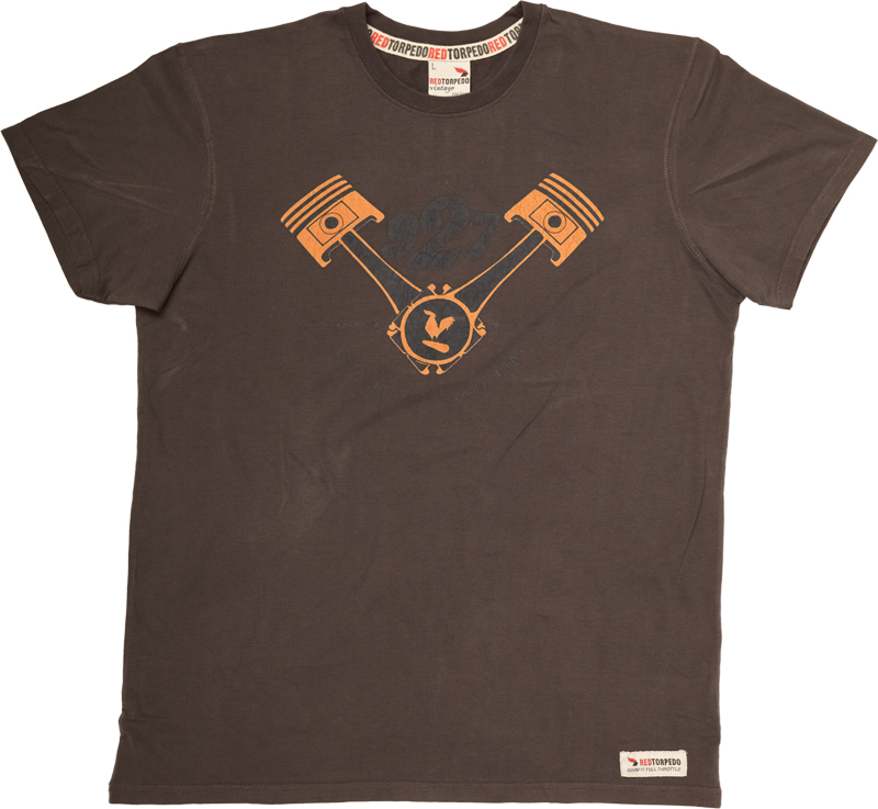 Primo Classic Full Throttle T Shirt Graphite