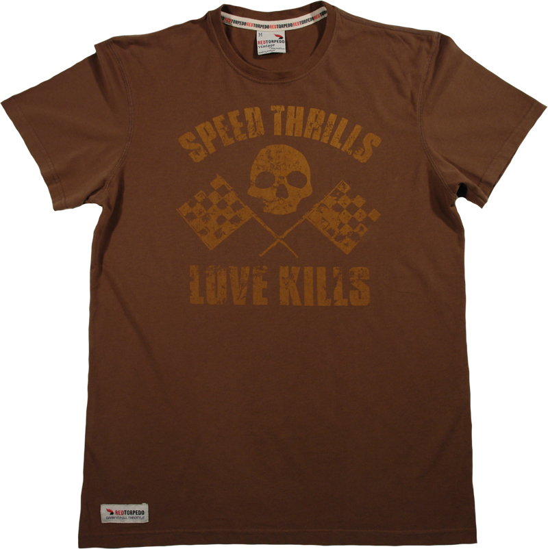 Primo Go Man Go T Shirt Brown