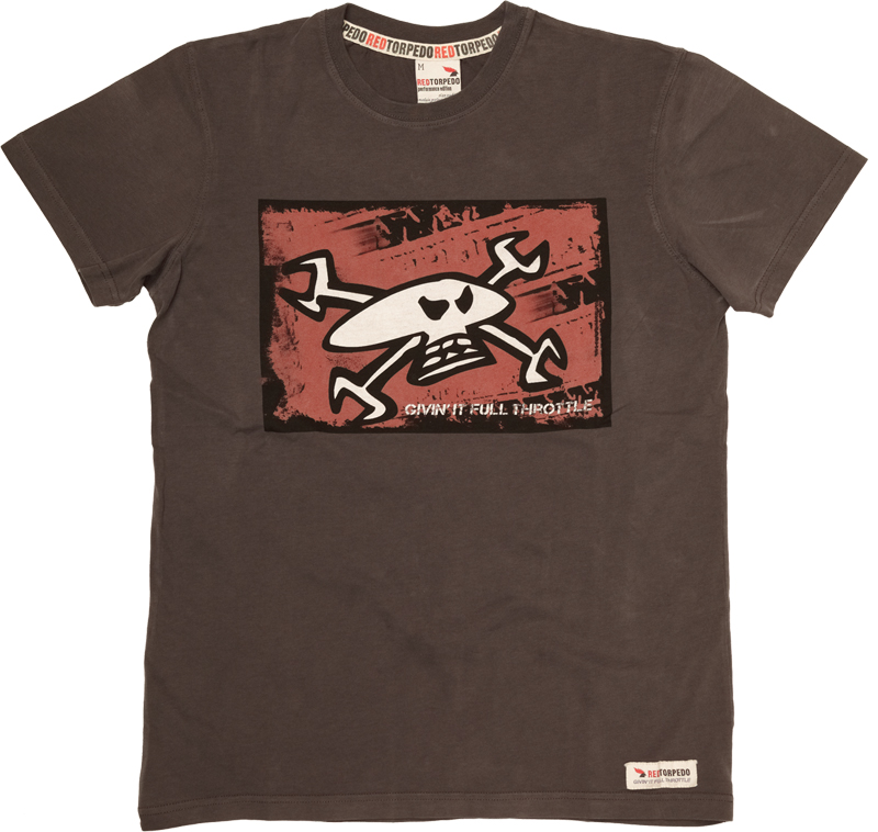Guy Martin Spannerskull T Shirt Graphite