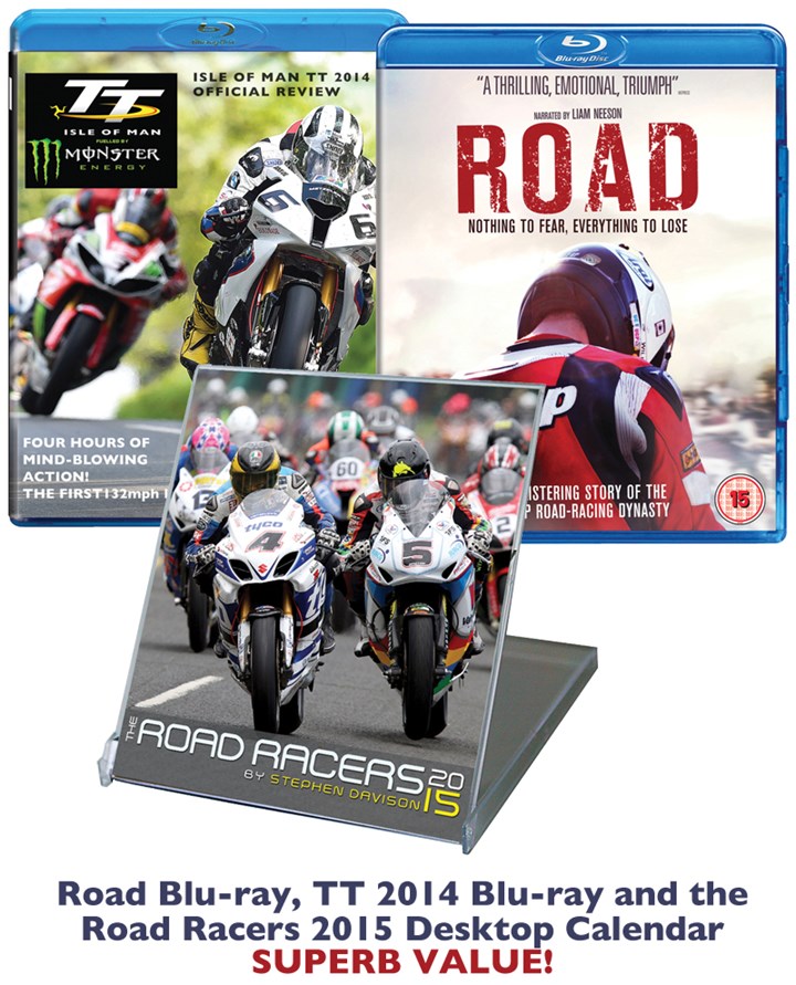 Road, TT 2014 and Road Racers Desktop calendar bundle - Blu-ray