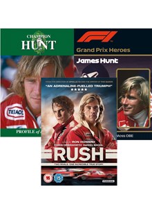 James Hunt: The Real Story plus Rush Blu-ray 3 Disc Set