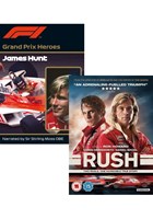 Rush DVD PLUS Grand Prix Heroes James Hunt