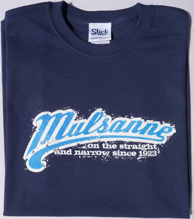 Mulsanne Adult T Shirt Blue 