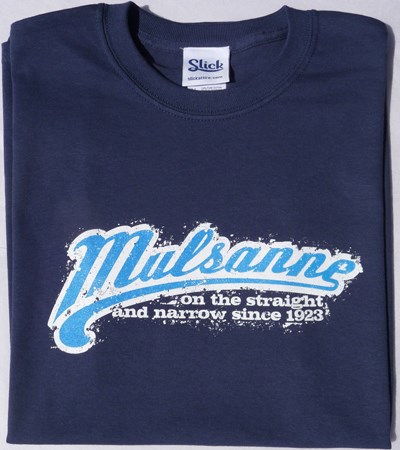 Mulsanne Adult T Shirt Blue  - click to enlarge
