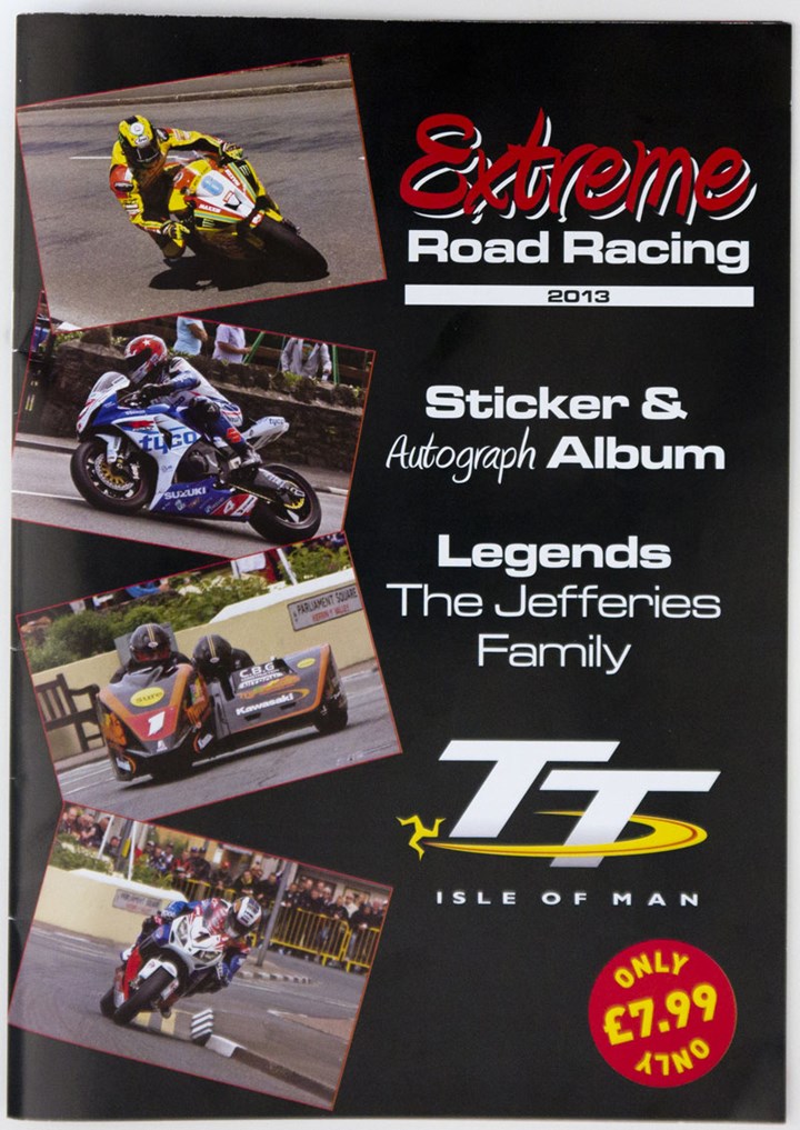 Extreme Road Racing Sticker and Autograph Album 2013