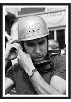 Lorenzo Bandini with helmet Limited Edition Framed Print