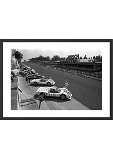 1966 Nurburgring 1000 kms - Start, Limited Edition Framed Print