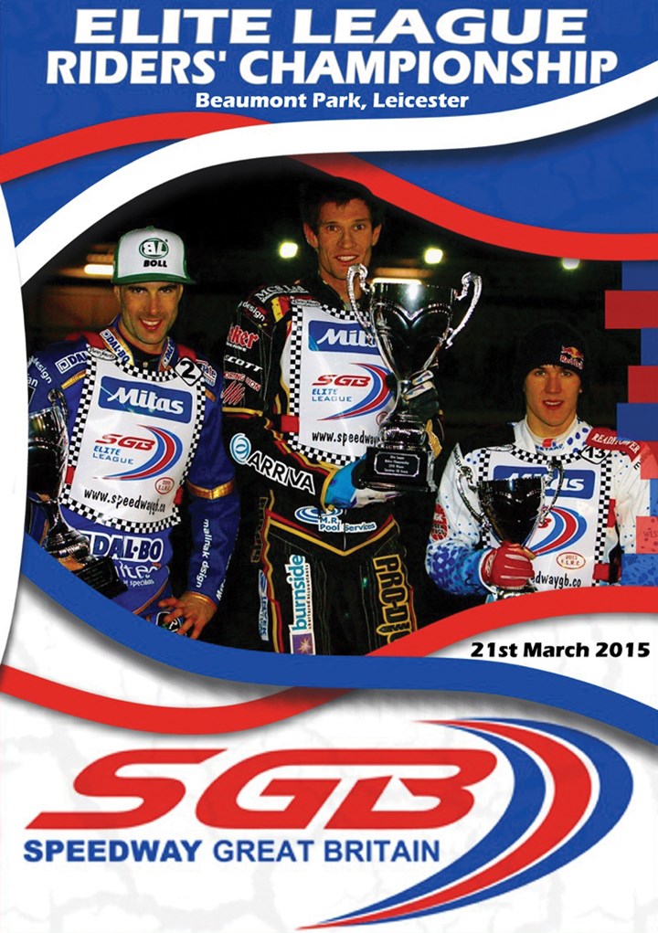 Speedway Great Britain 2015 Elite League Riders' Championship DVD