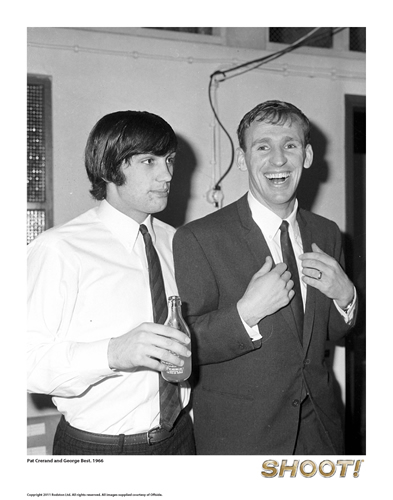 Shoot Legends - George Best and Pat Crerand Print