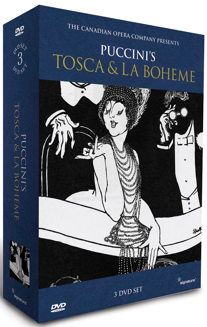 Puccini’s Tosca & La Boheme 3DVD Box Set