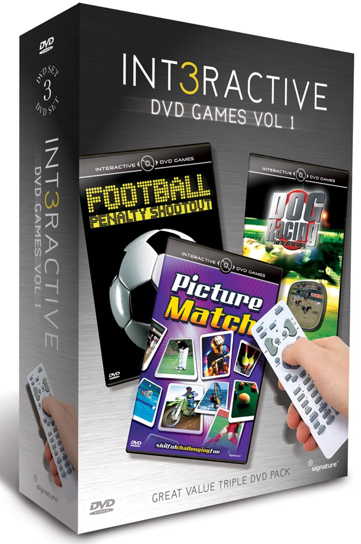 Interactive DVD Game Vol 1s 3DVD  Box Set
