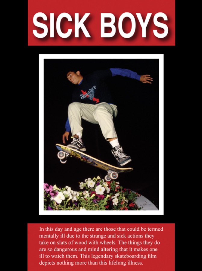 Sick Boys DVD