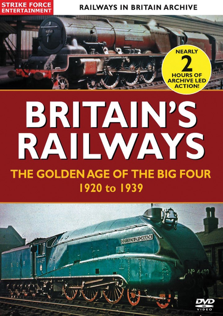 Britain's Railways The Golden Era Of The Big Four 1923-1939 DVD