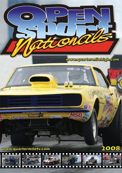 Open Sports Nationals Drag Racing 2008 DVD