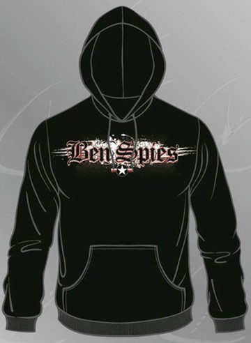 Ben Spies Shattered Hoodie Black - click to enlarge