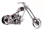 Custom Chopper Bike Metal Sculpture
