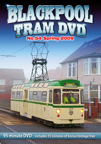 Blackpool Tram NO. 54 – Spring DVD 2009 DVD
