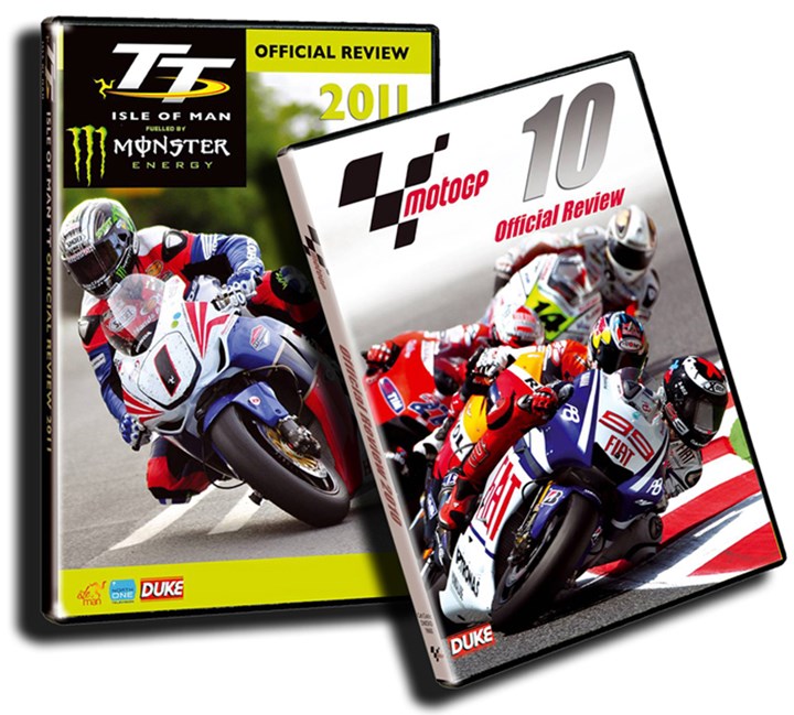TT 2011 DVD + MotoGP 2010 DVD