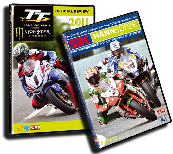 TT 2011 DVD + WSBK 2010 DVD