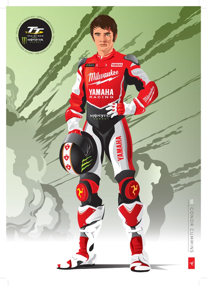 Official TT 2013 Conor Cummins poster
