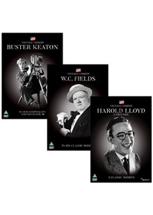 Vintage Comedy Bundle Offer (Buster Keaton, Harold Lloyd and W.C. Fields)
