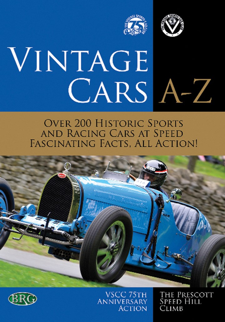 Vintage Cars A-Z The Prescott Speed Hill Climb DVD