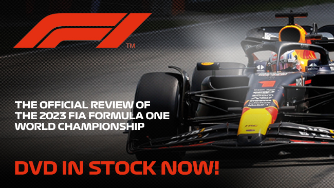 The Official Review of the 2023 FIA Formula One World Championship DVD in stock now!